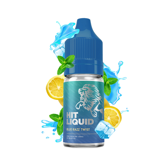 Hit Liquid Blue Razz Twist (Zero Nicotine)