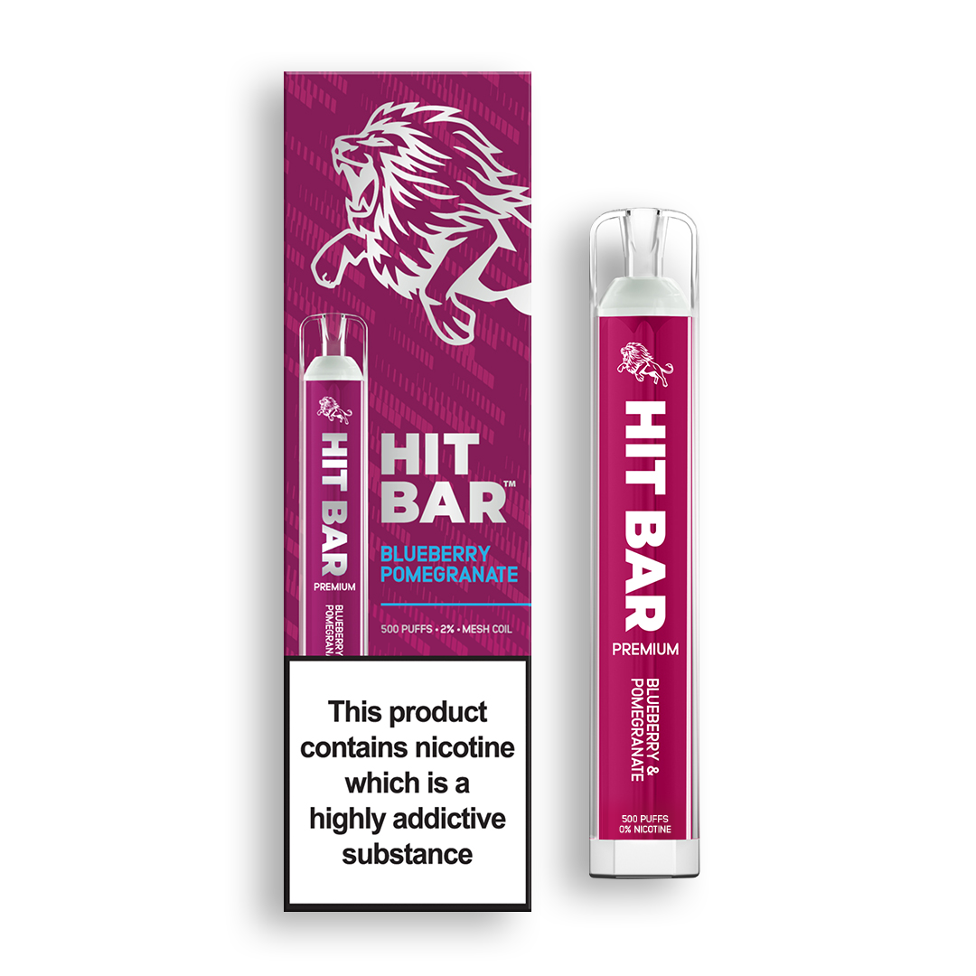 Hit Bar Blueberry Pomegranate – Hit Vape UK