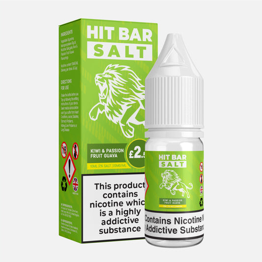 Hit Bar Salt Kiwi & Passion Fruit Guava (20mg)
